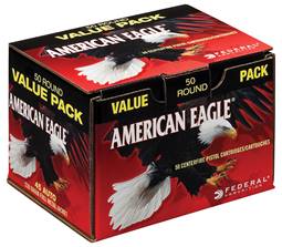 Federal AE45A50 American Eagle Handgun 45 ACP 230 gr Full Metal Jacket 50 Per Box/ 10 Case